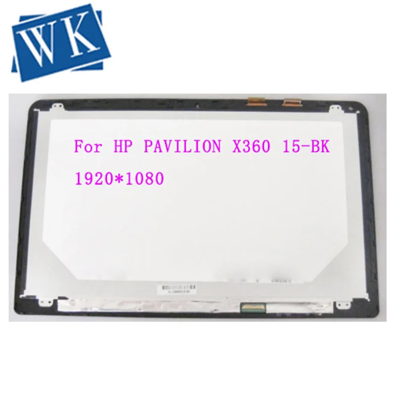 15 6 &quotв сборе для HP PAVILION X360 BK127CL FHD 1920X1080 LCD сенсорный экран дигитайзер стеклянная