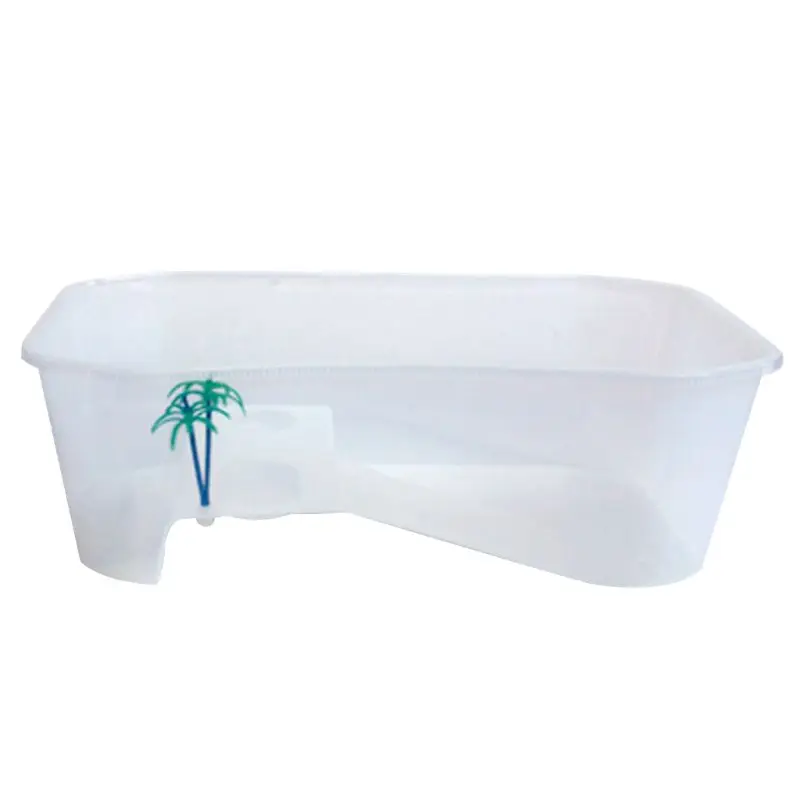 Коробка для вивария рептилий черепаха с баской рампа бак разведения пищевого