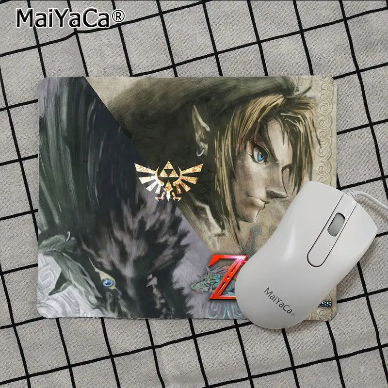 Maiya Top Quality Legend of Zelda small Mouse pad PC Computer mat Selling Wholesale Gaming Pad mouse | Компьютеры и офис
