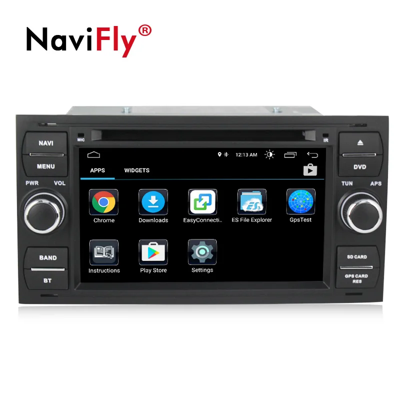 Android 9,0 Автомобильный мультимедийный DVD плеер для Ford Focus Kuga транзит с WI-FI BT gps навигации радио TDA7851 3g