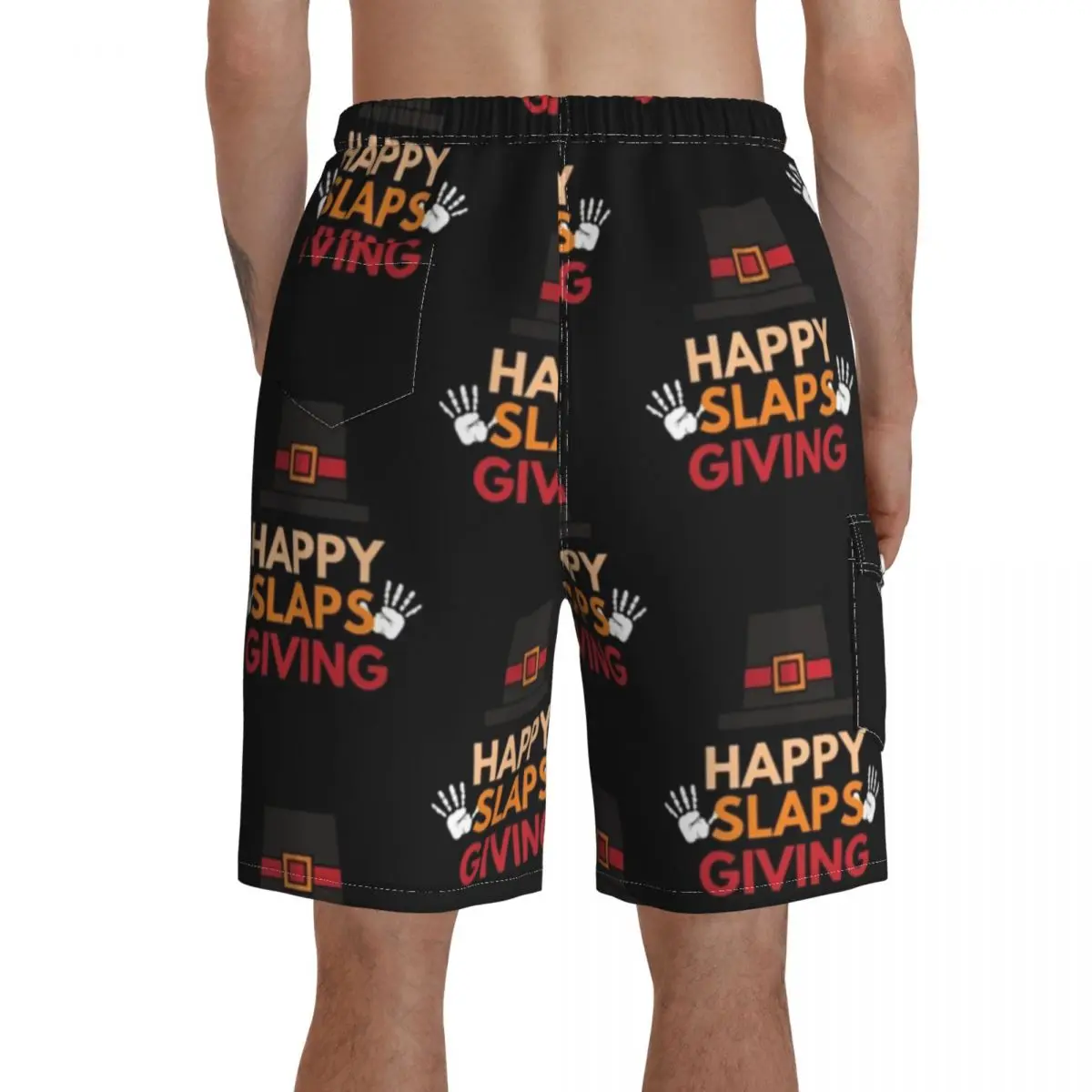 

Slap Bet Board Shorts Funny Bathing Swimming Trunks Polyester Men Swim Trunks