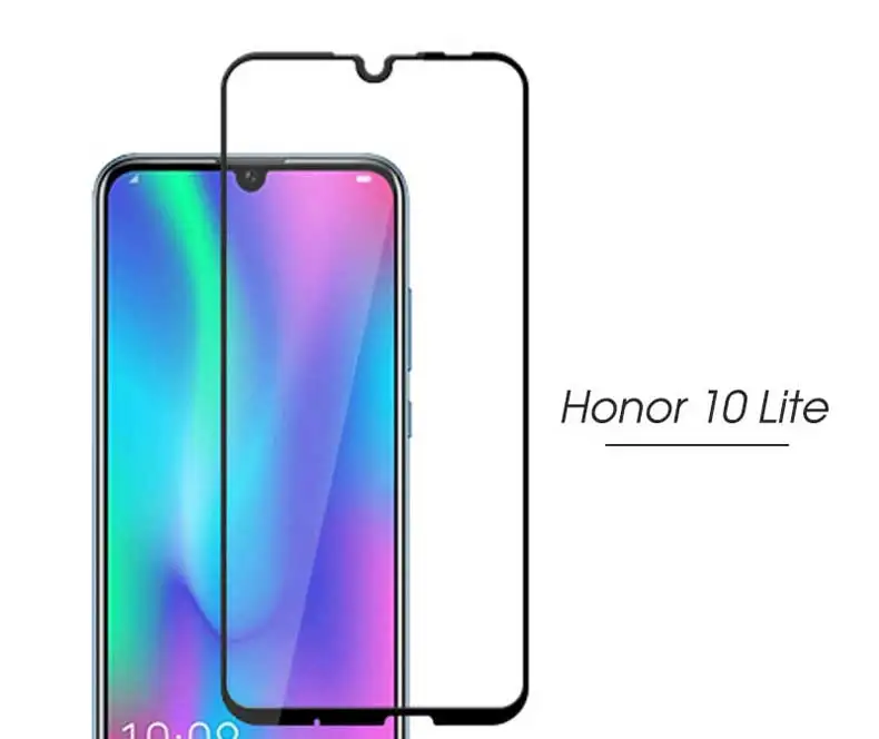 9D полное покрытие из закаленного стекла для Huawei Honor 8 9 10 Lite V9 V10 V20 Защитная пленка для экрана Honor 8X 9i 10