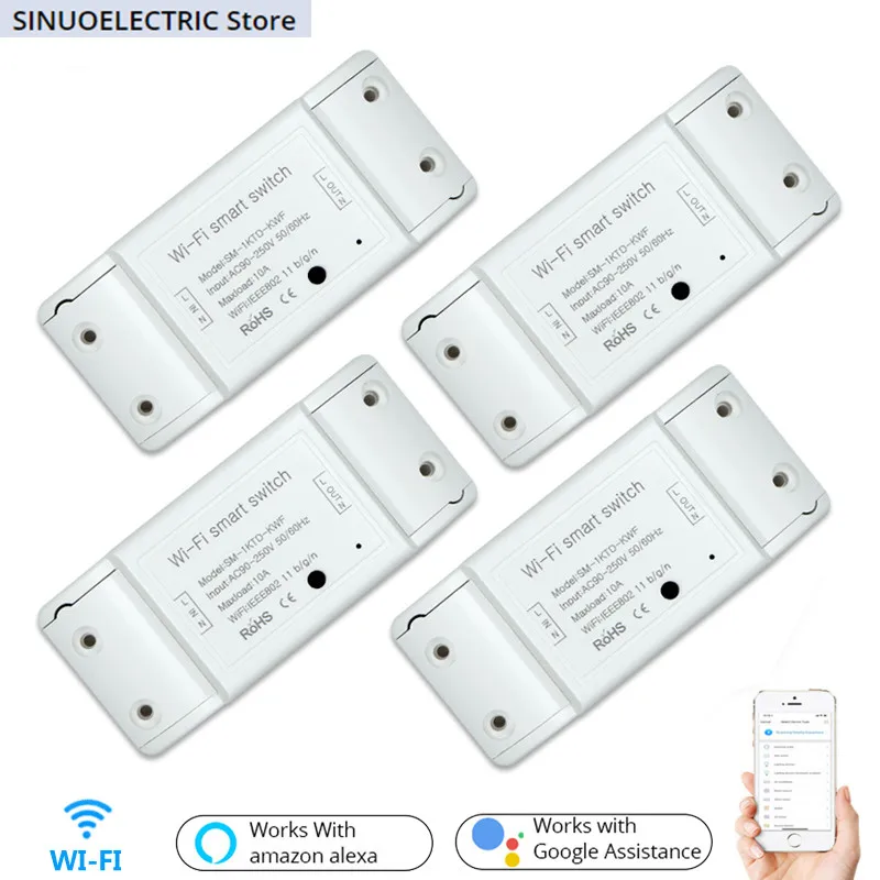 Беспроводной пульт дистанционного управления с таймером работает Alexa Google Home