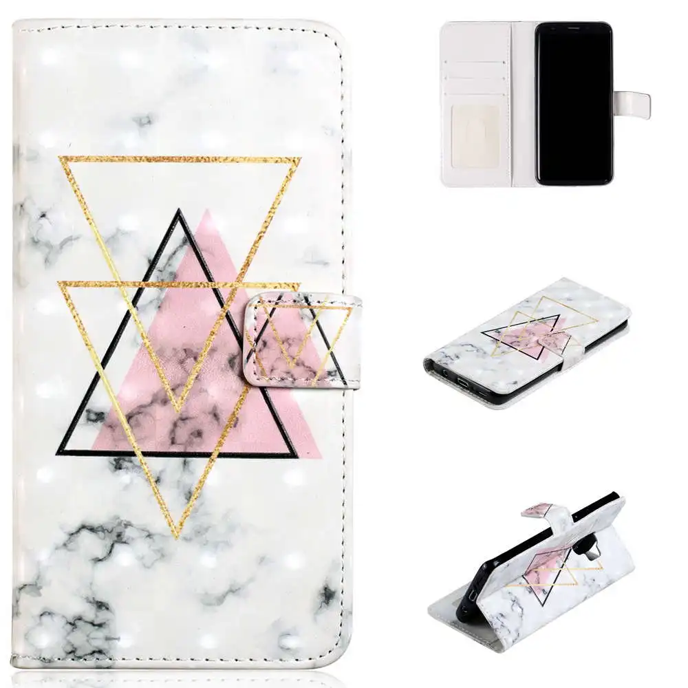 Leather Book Phone Cases For Samsung Galaxy S10 Note 10 Plus Case Flip Cover Wallet For Samsung Galaxy S10E S10 Plus Case - Цвет: 8