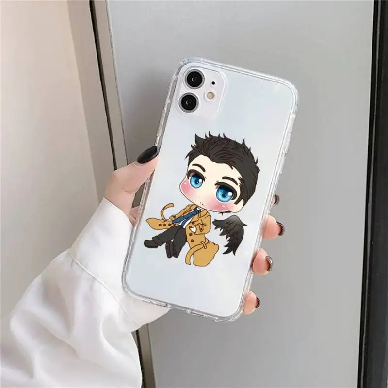 

Supernatural Jared Padalecki Phone Case Transparent soft For iphone 5 5s 5c se 6 6s 7 8 11 12 plus mini x xs xr pro max