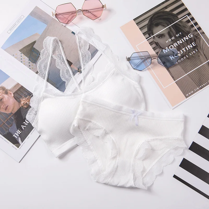 9 видов стилей модный кружевной сексуальный комплект с бюстгальтером для девочек