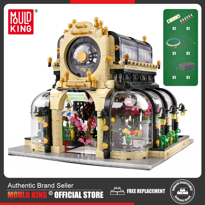 Формочка KING Street View модель здания искусственный ботанический сад со