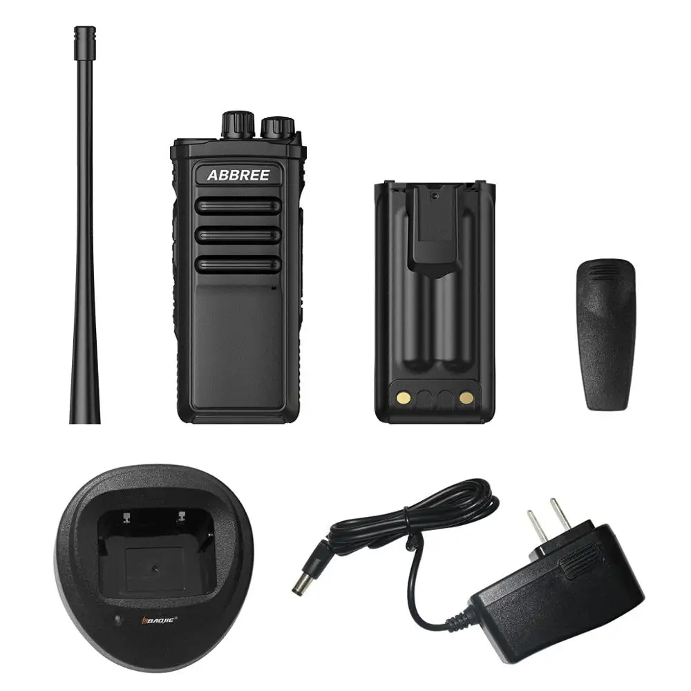ABBREE AR-99 10 Вт мощная рация UHF 400-470MHz VOX Scan км дальность ручной двухсторонний