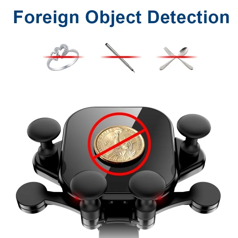 

15W Qi Wireless Fast Car Charger For SAMSUNG Note 10+ S10 S9 Infrared Sensor Automatic Clamping Charger For iPhone 11 Pro MAX XR