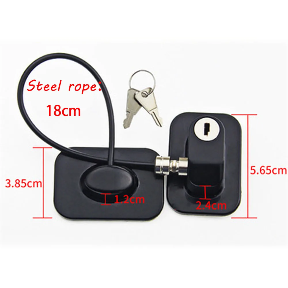 New Window Security Chain Lock With Key Multifunctional Cabinet Refrigerator Door Non Drilling Guard for Baby | Мать и ребенок