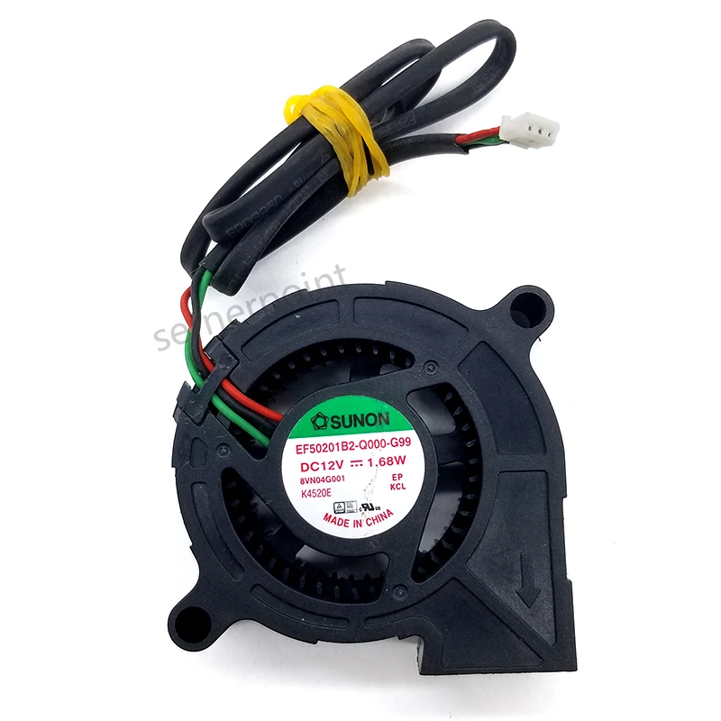 

NEW Original EF50201B2-Q000-G99 50*20MM DC12V 1.68W Projector cooling fan