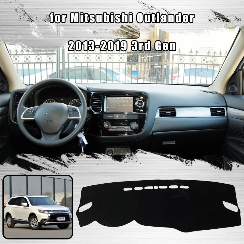 

Нескользящий коврик для приборной панели автомобиля Mitsubishi Outlander 2013-2019 3rd Gen