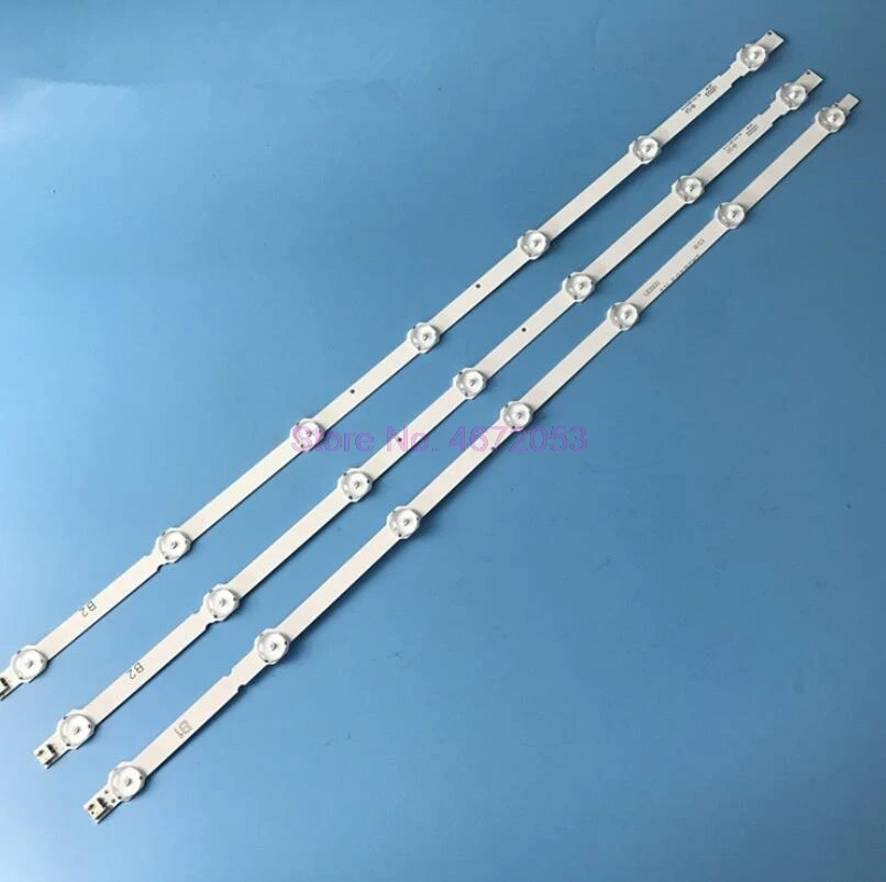 50 компл./лот светодиодная подсветка полоса 7 лампа для LG 32 ''ROW2.1 Rev TV 32ln541v 32LN540V