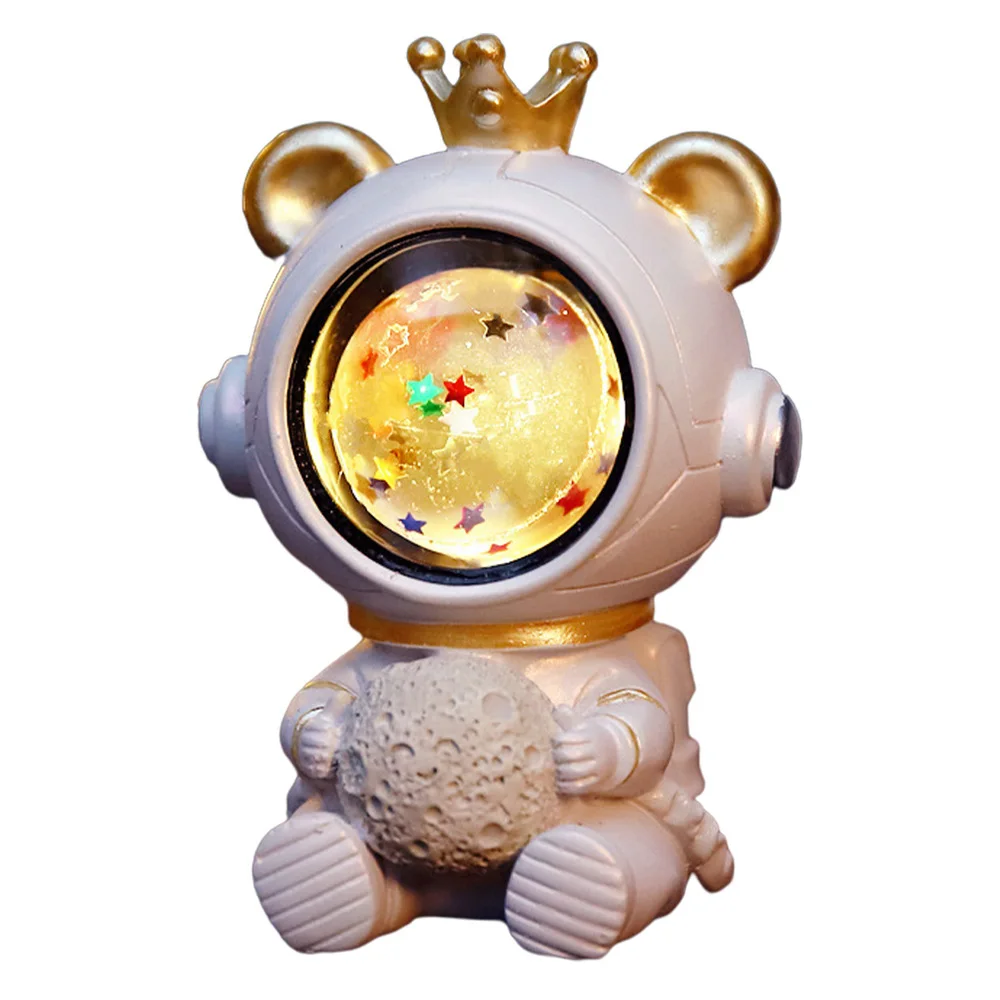 

1Pc Astronaut Shaped Night Light Home Creative Light Romantic Night Lamp