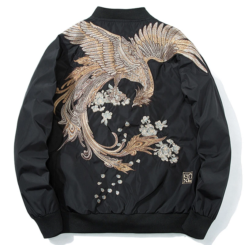 Куртка-бомбер с вышивкой 2020 пальто Весенняя Японская уличная одежда