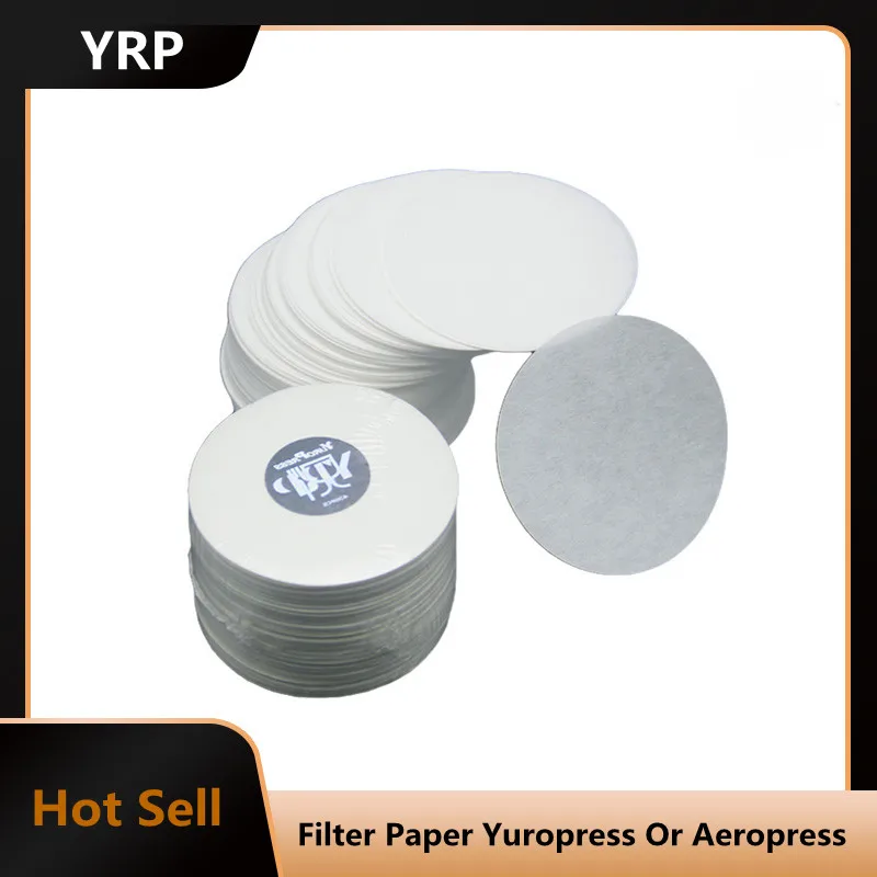 

YRP Yuropress Or Aeropress Professional Round Filter Paper 350Pcs/bag French Press Coffee Maker Coffee Tea Tools Accessories