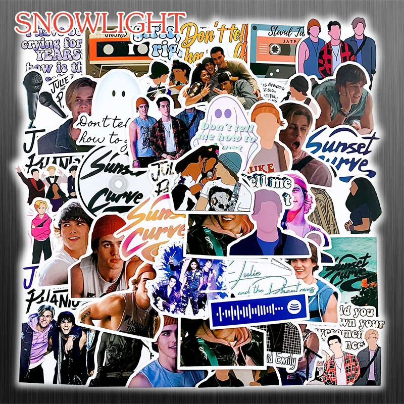 10/50PCS/pack Julie And The PhantomsTV Show Stickers For Diy Motorcycle Skateboard Scrapbook Laptop Luggage Toy Notebook