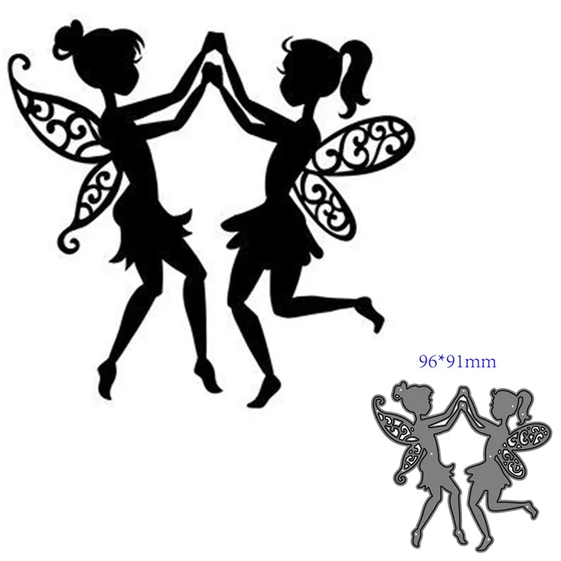 Металлические штампы для вырезания форма украшения эльфов скрапбукинга бумаги