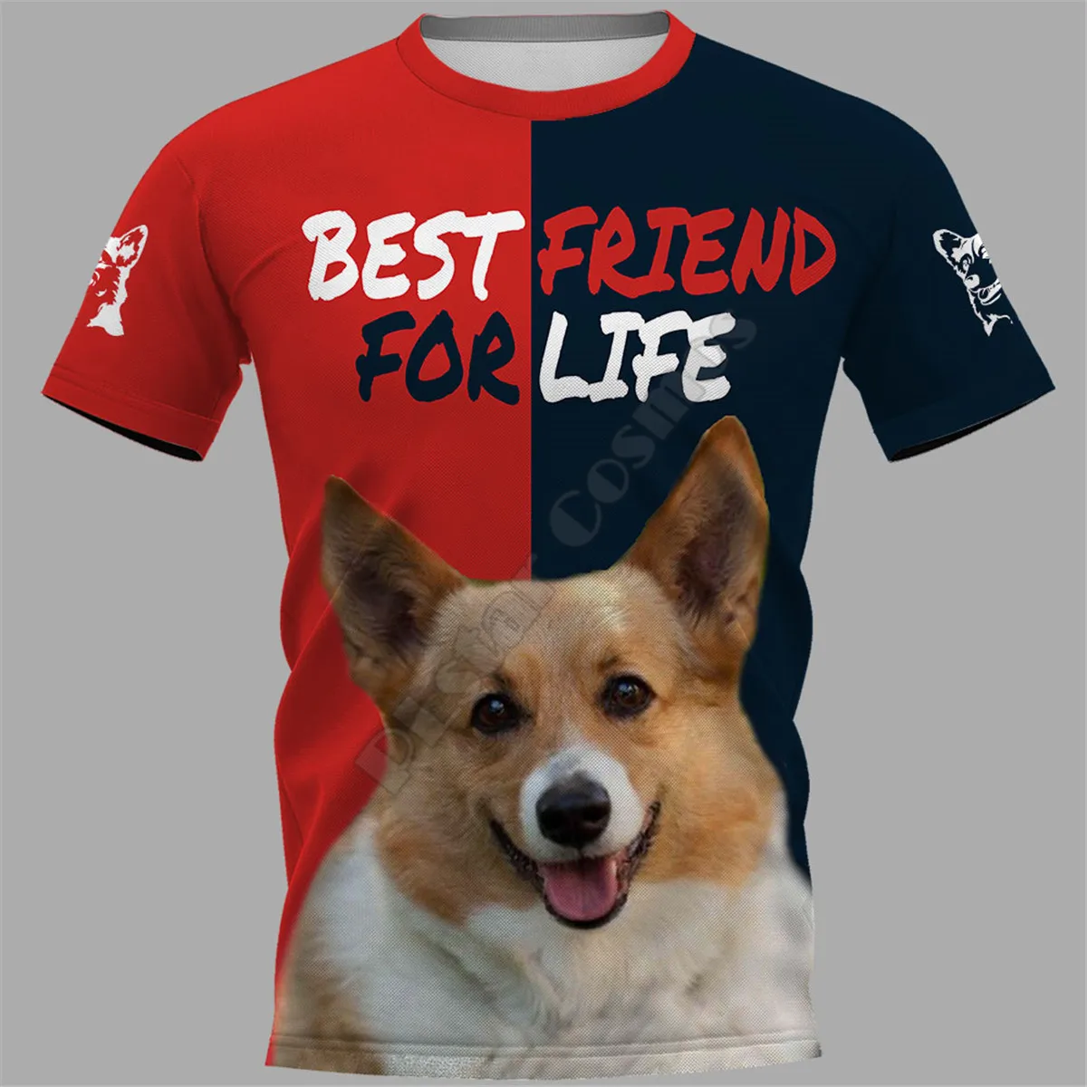 Футболки Best Friend Amstaff с 3D принтом для женщин и мужчин летние повседневные футболки