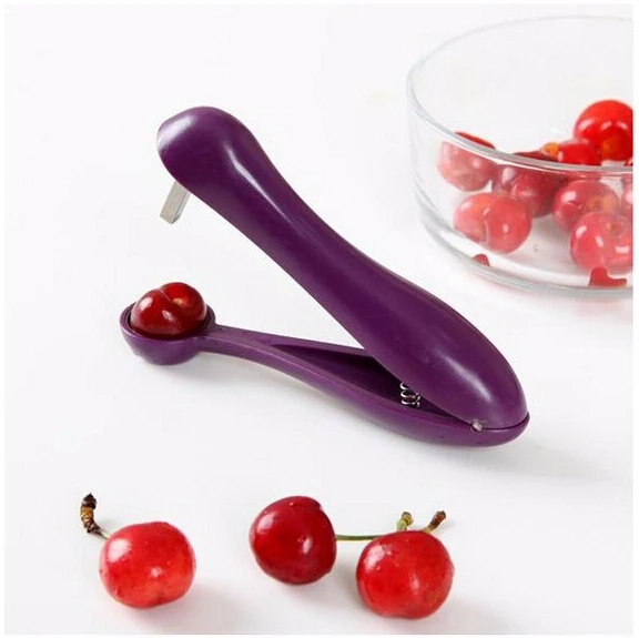 

5'' Cherry Fruit Corer Tool Pitter Remover Kitchen Olive Core Stoner Remove Pit Seed Gadget