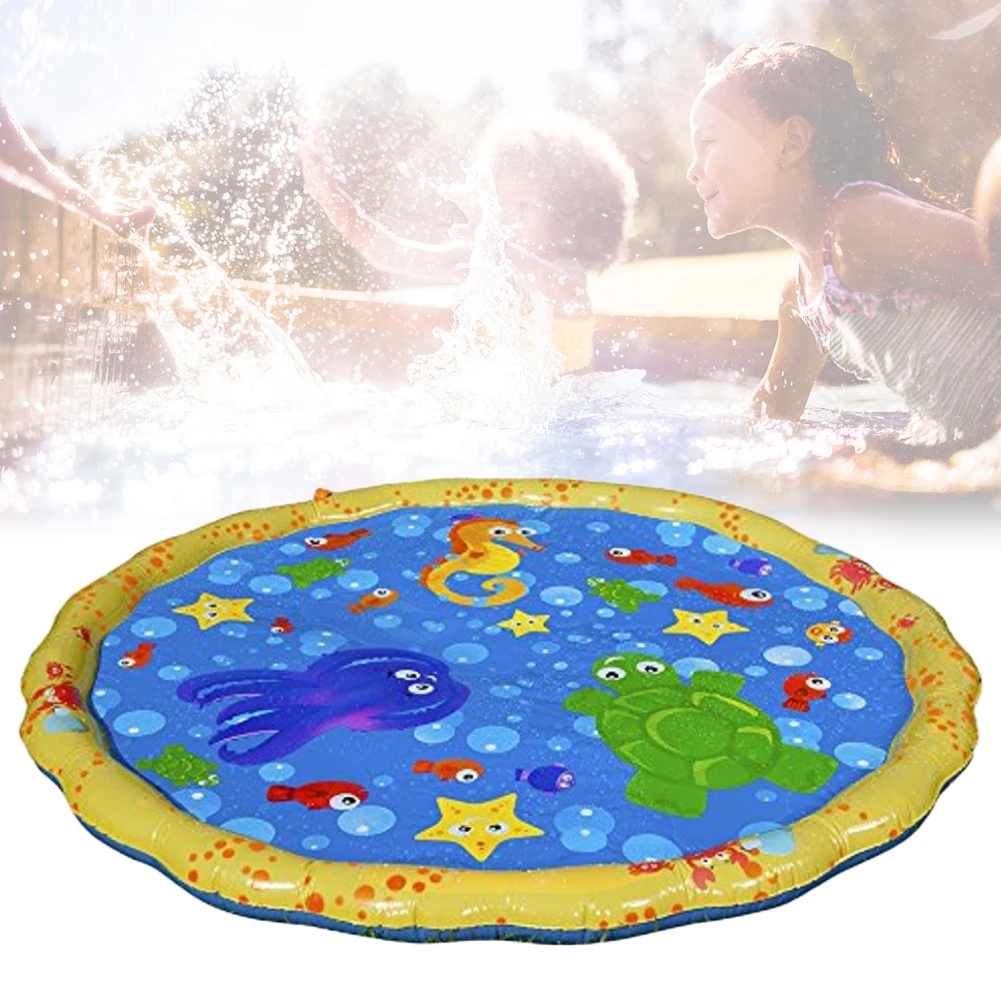 

Children Water Game Beach Toy Spray Mat Summer Children Outdoor Spray Water Cushion Lawn Beach Game Water Spraying Cushion Toy