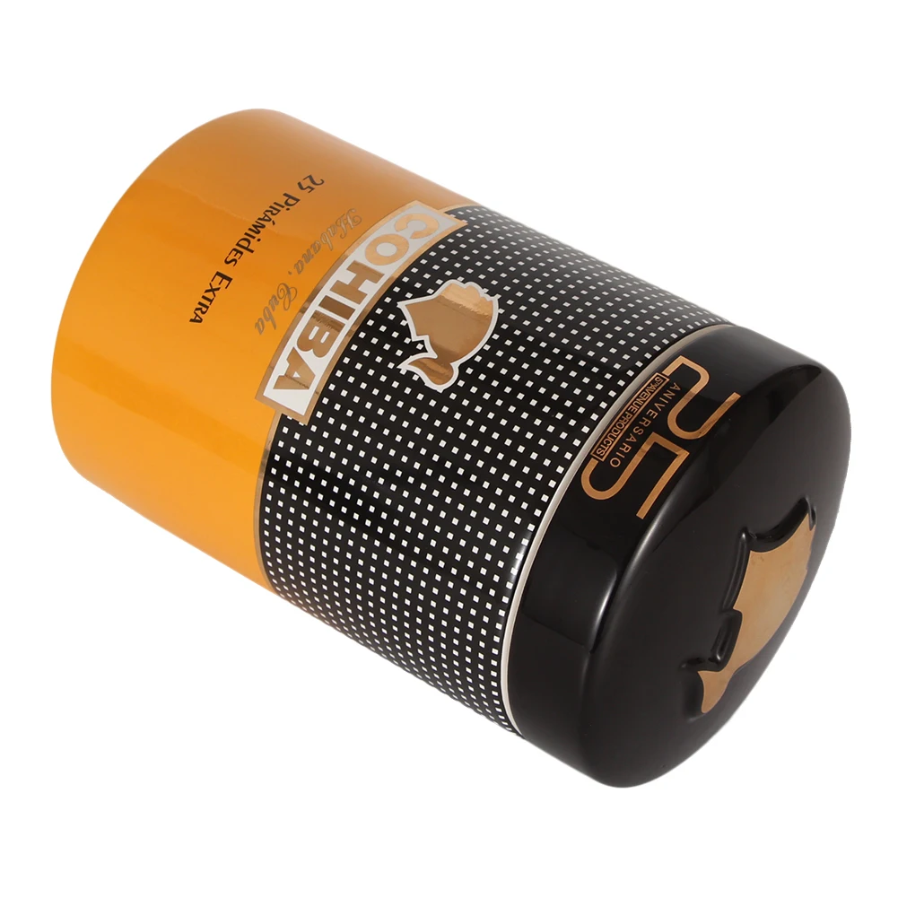 COHIBA Роскошная керамическая сигарная трубка для хранения табака Humidor кубинская
