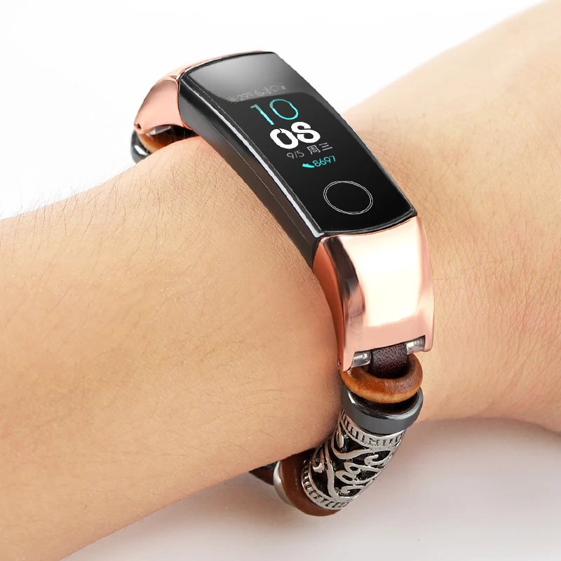 7779 Металлический браслет для huawei honor band 5 Миланская петля ремешок для honor band 4 сменный ремешок магнитная пряжка регулируемый размер - Цвет: 7779