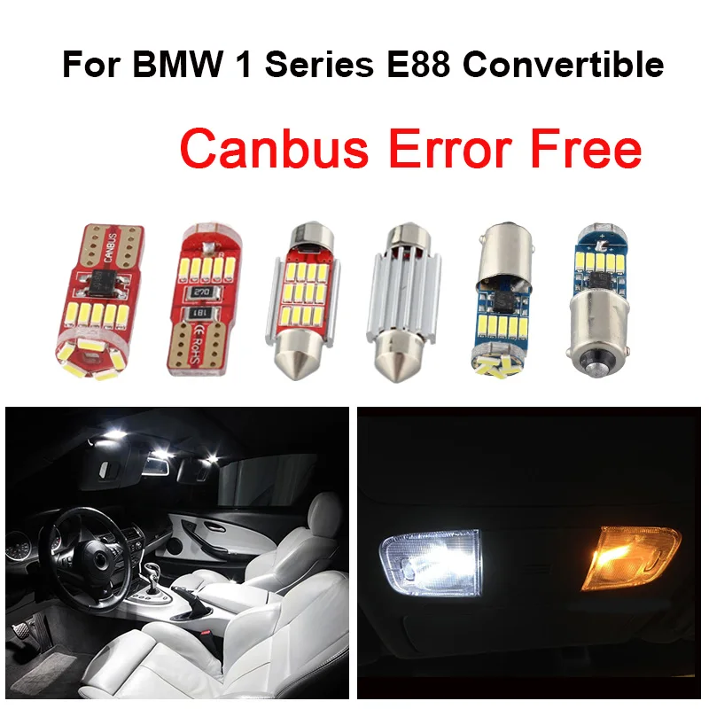 16 шт. Ice Blue Canbus безошибочный светодиодный потолочный купольный светильник для