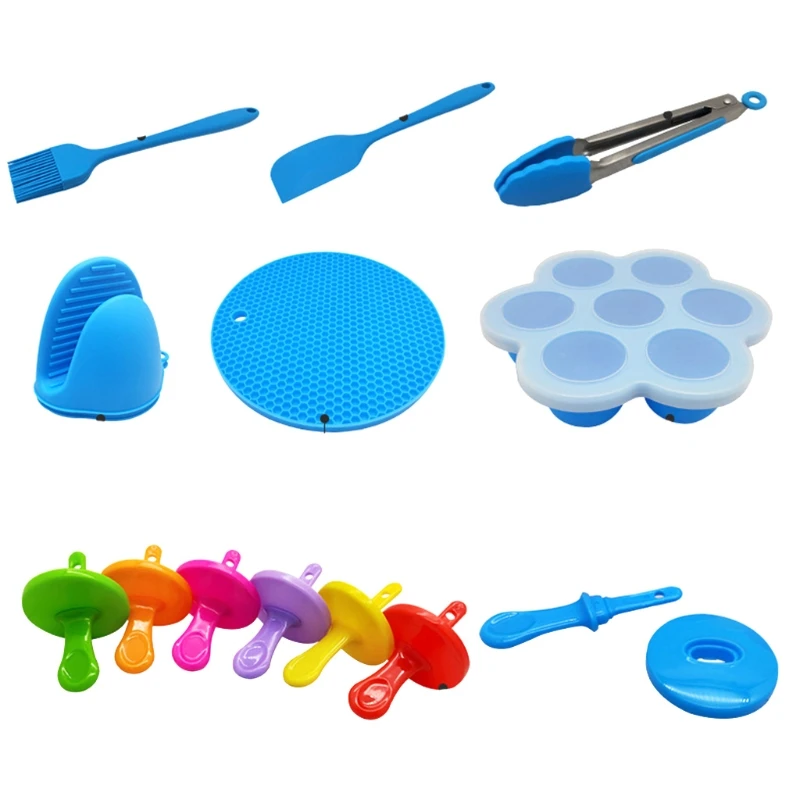 

Silicone Ice Lolly Mold Maker Ice Cream Mould Cake Brush Baking Kits
