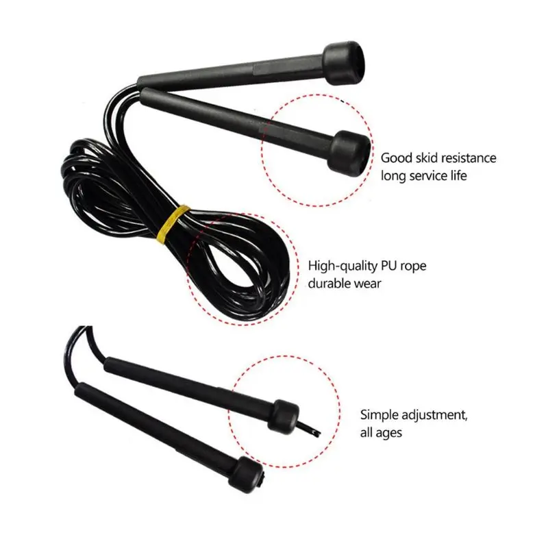Jump Rope Jumping For Training Sports Gym Workout Exercise Fitness Lose Weight