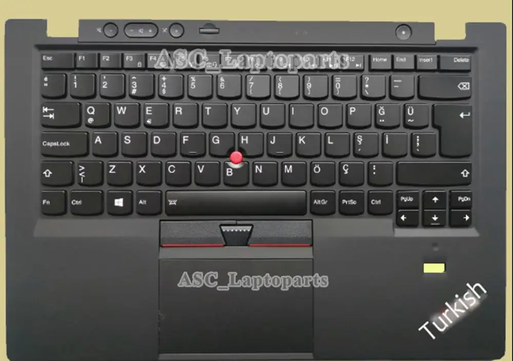 

New TR Turkish Klavye Keyboard for LENOVO Thinkpad X1 Carbon 1St Gen 2013 BACKLIT & Palmrest Case TOP Cover