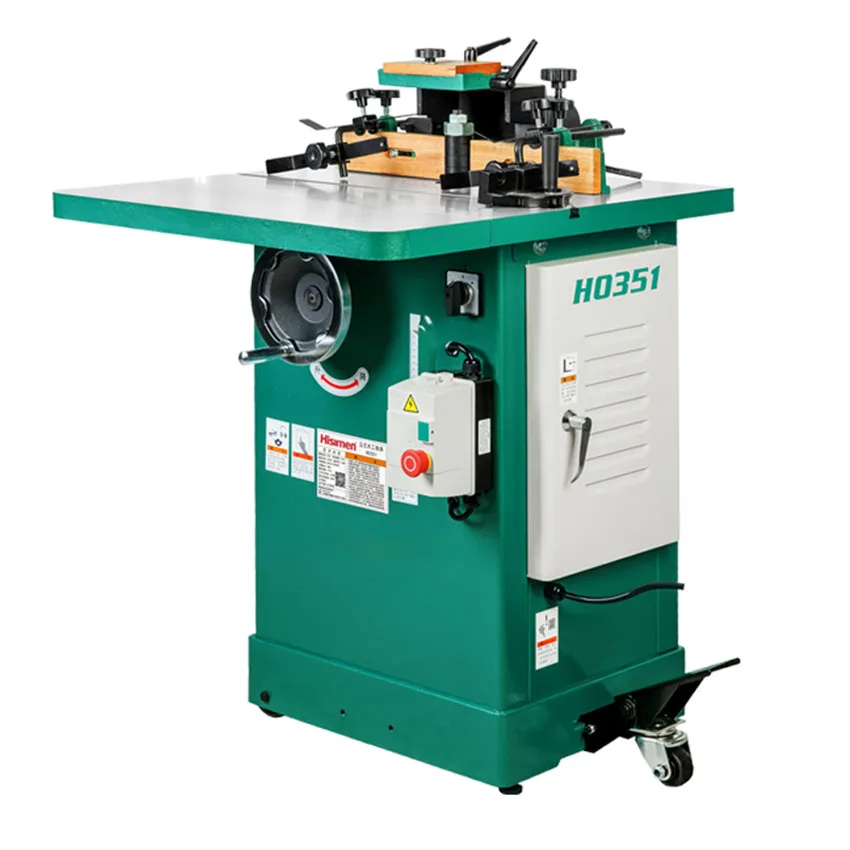 

H0351 Woodworking Milling Machine Vertical Milling Machine Slotting Machine Tools Trimming Machine Machining Industry Equipment