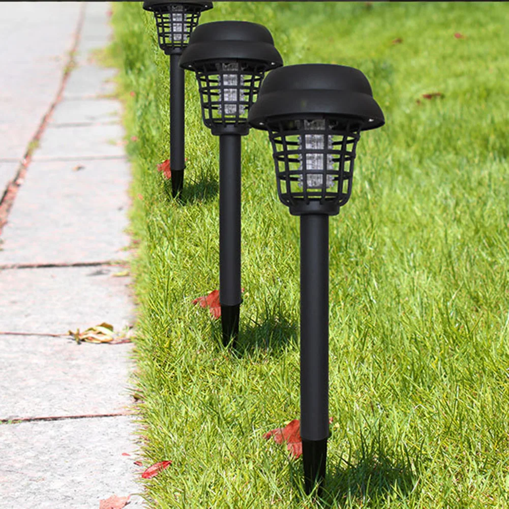 

LED Electric Mosquito Repellent Light Outdoor Lawn Farm Solar Power Insert Insect Mosquito Zapper Light Outdoor Lighting