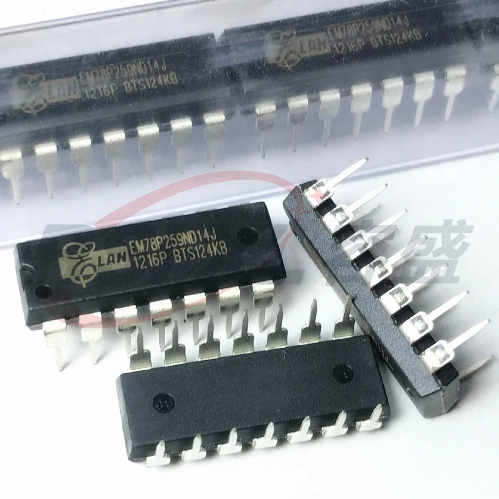 EM78P259ND14J EM78P259ND14 EM78P259ND EM78P259 78P259 DIP 14P новый оригинальный 10 шт./лот|Интегральные