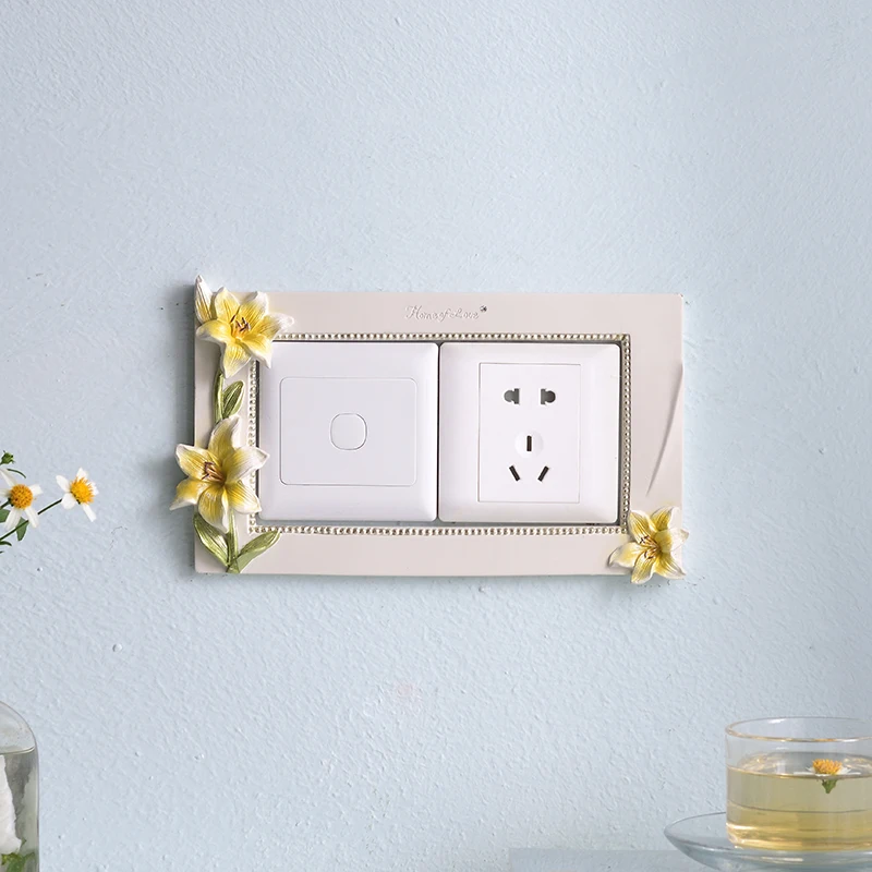 Современный декоративный выключатель с креплением на стену|switch wall sticker|wall