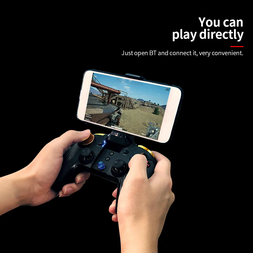 IPEGA геймпад с джойстиком и ручкой для мобильного телефона беспроводной BT 4 0