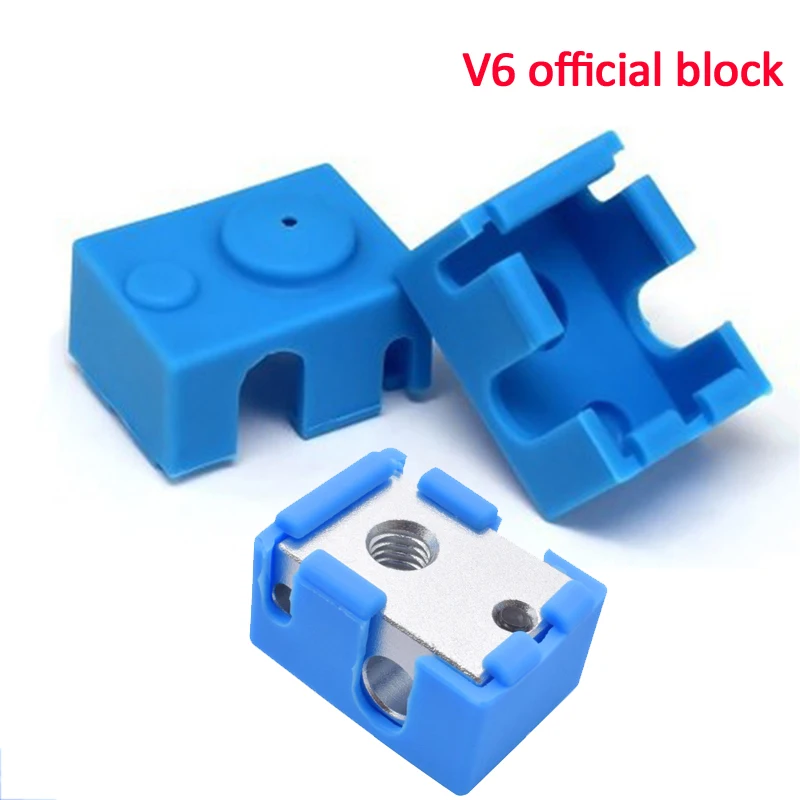 3d принтер V6 V5 силиконовый носок поддержка V6 PT100 J-head hotend 1,75/3,0 мм подогреваемый блок экструдер RepRap Prusa i3 MK3