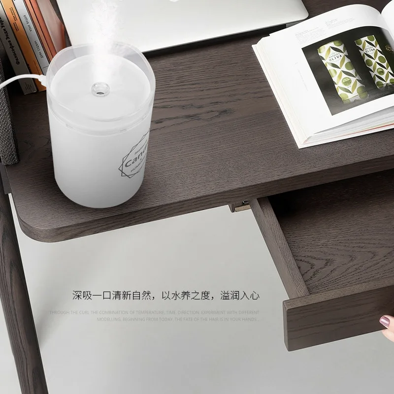 300ML Ultrasonic Air Humidifier USB Essential Oil Diffuser Anion Car Purifier Aroma Mist Maker Candle with Romantic Soft Light | Бытовая