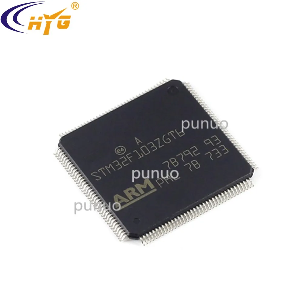 Оригинальная аутентичная Инкапсуляция STM32F103ZGT6 LQFP 144 32 разрядный микроконтроллер