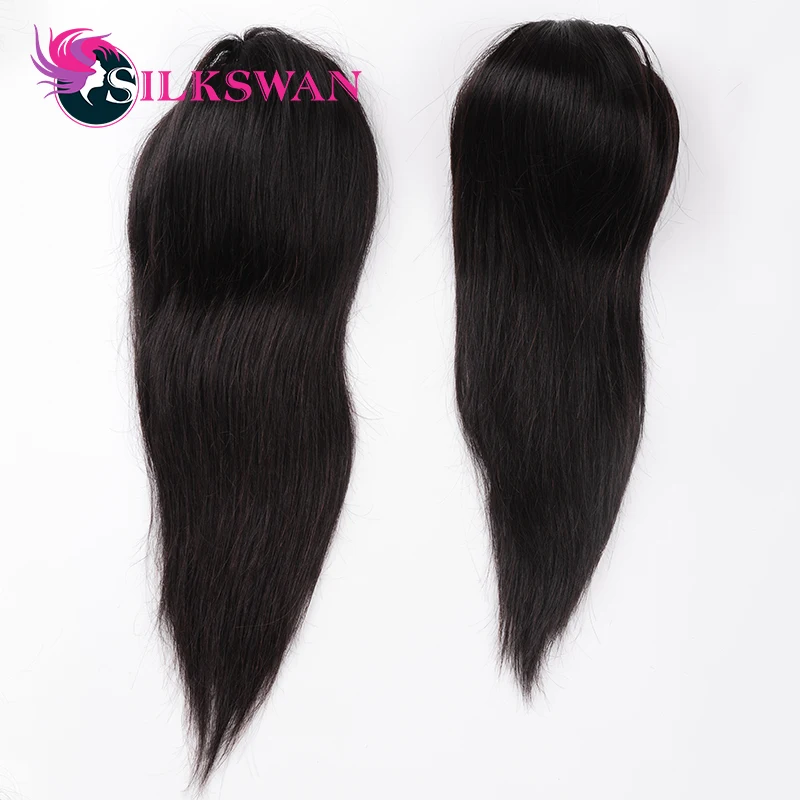 Silkswan Hiar прямые натуральные волосы, средний коэффициент, remy человеческие волосы на заколках для наращивания, регулируемый шнурок