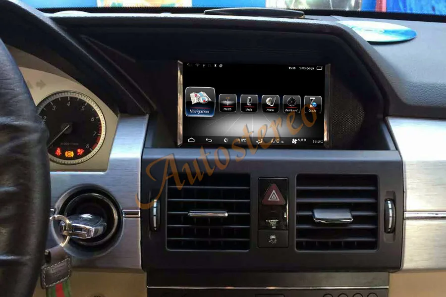DSP Android 9 64G Автомобильный dvd-плеер gps навигация для Mercedes-Benz GLK-Class X204 2008-2010 автомобильный стерео Мультимедийный Плеер