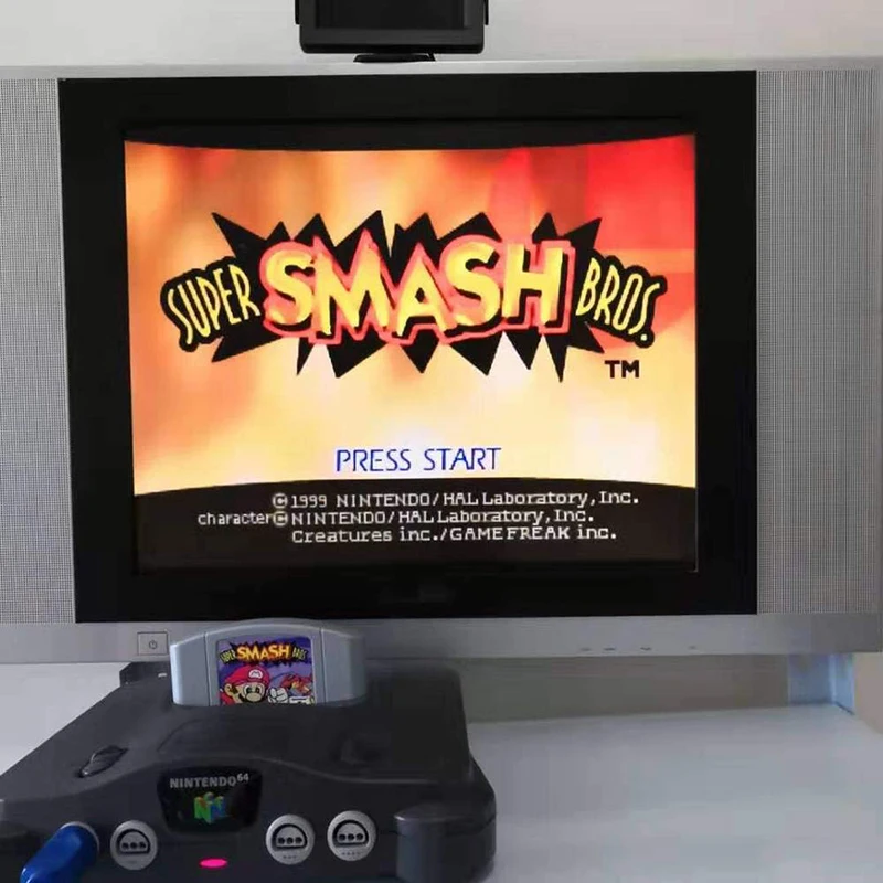 

Super Smash Bros Mario Party 2 Marlo Kart Game Card 2 for Nintendo 64 Video Games Cartridges N64 Console US Version