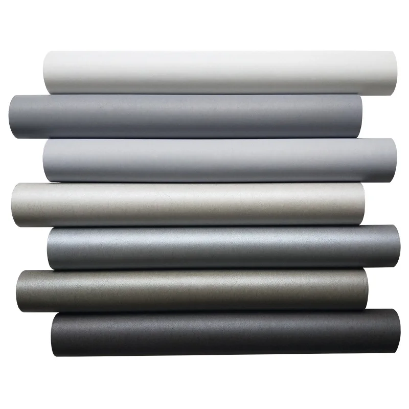 Современные Простые скандинавские простые обои нетканые шелковые светильник