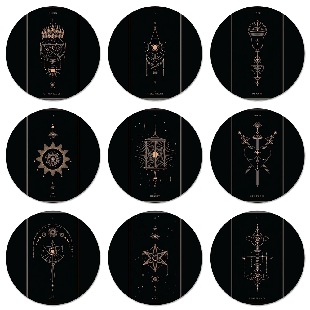 58 мм душа карты Таро значок брошь заколка аксессуары для одежды рюкзак украшения