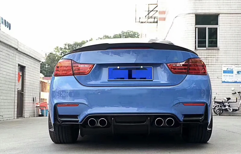 Задний бампер из углеродного волокна спойлер декоративные части для BMW F80 M3 F82