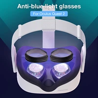 anti blue light lenses for oculus quest 2 vr headset magnetic eyeglass frame clip lens protection for oculus quest 2 accessory