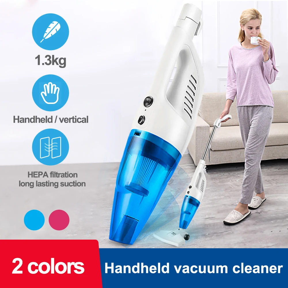 Ультратихий портативный мини пылесос с стержнем ручной пылесборником домашний