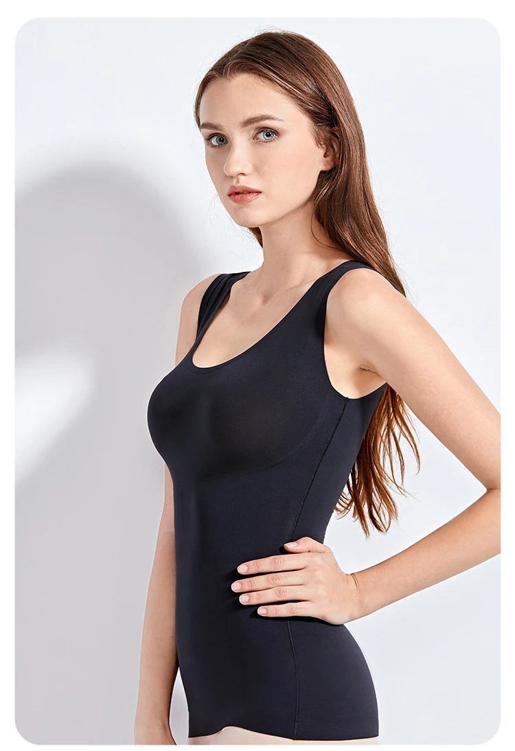 Women's Tummy Control Shapewear Smooth Body Shaping Camisole Tank Tops Plus Size