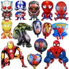 1 шт., фольгированные воздушные шары Человек-паук