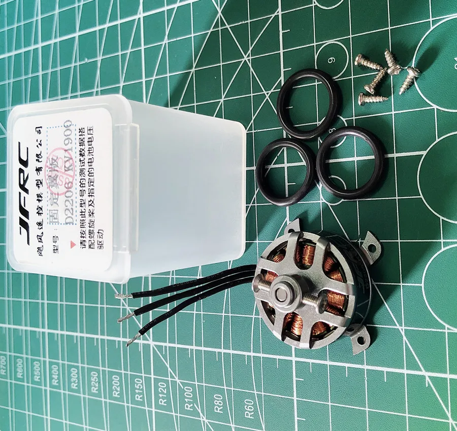 Бесщеточный двигатель JFRC D2206 1900KV 2-3S для F3P RC FPV неподвижного крыла дрона самолета